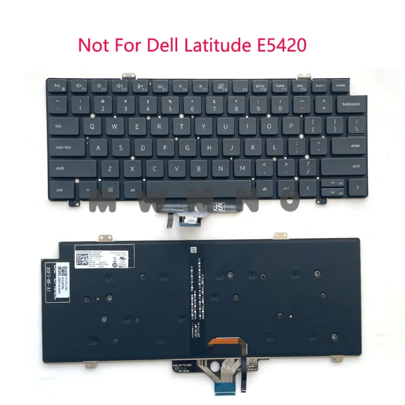 

Новая английская клавиатура с подсветкой для Dell Latitude 5420 7420 7520 0CW3R5 не подходит для E5420