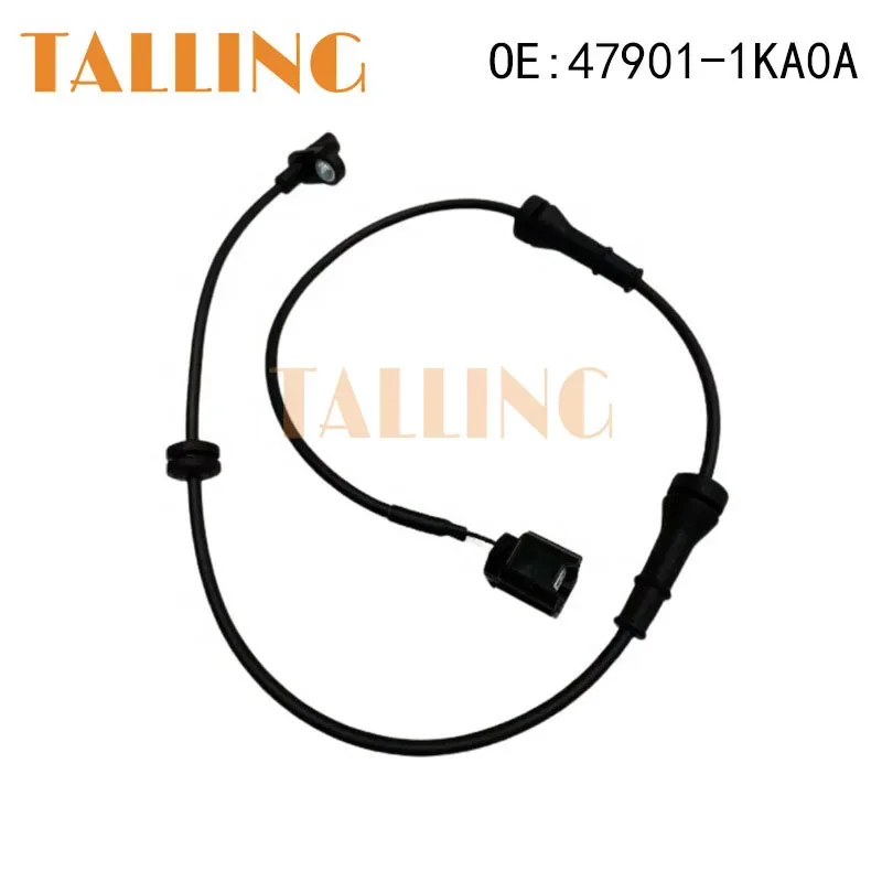 Rear Left ABS Sensor Wheel Speed for Nissan Juke FWD L4 1.6L 2011-2017 47901-1KA0A 479011KA0A ALS2077