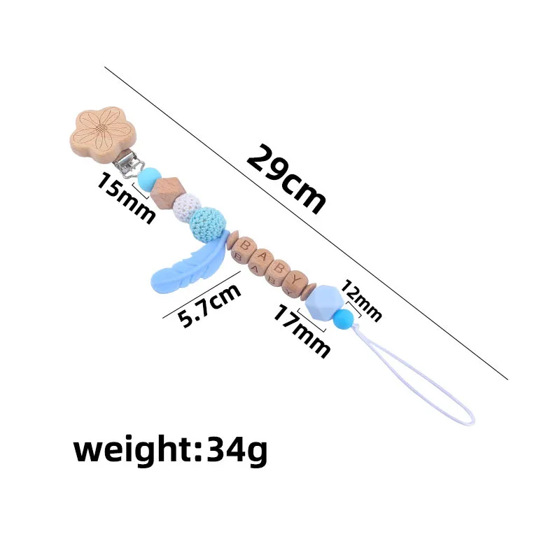 الطفل شخصية اسم هوة كليب الحلمة الدمية حامل مصاصة سلاسل تغذية الرضع ألعاب التسنين مضغ الهدايا مكافحة الإفلات سلسلة