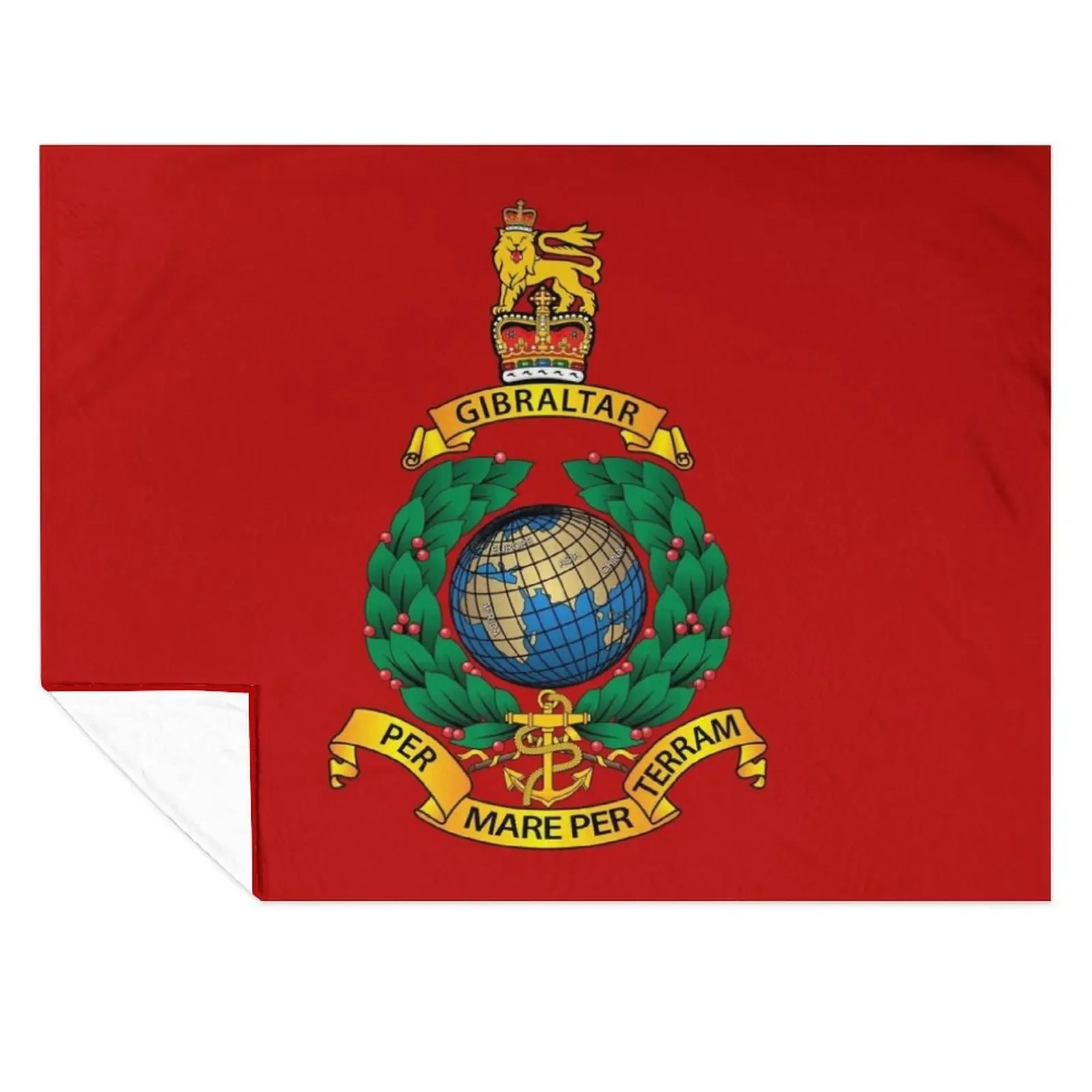 

ROYAL MARINES Throw Blanket for winter Furrys For Baby anime Blankets
