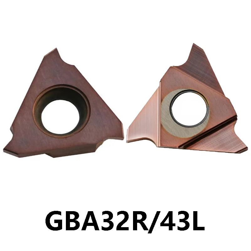 100% Original GBA32R125-020 GBA32R GBA43L GBA43R300 GBA43R200 100 125 175 PR930 PR1115 TN90 Carbide Inserts Lathe Cutting Tool