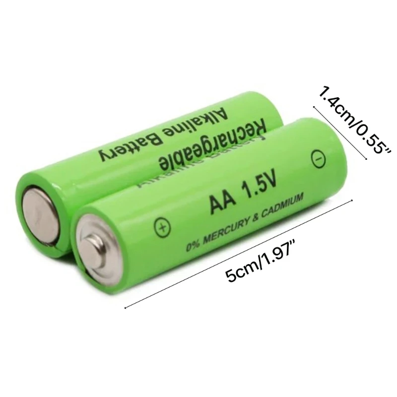 4pc Stable Rechargeable Alkaline Batteries AA 1.5V Rechargeable AA Batteries