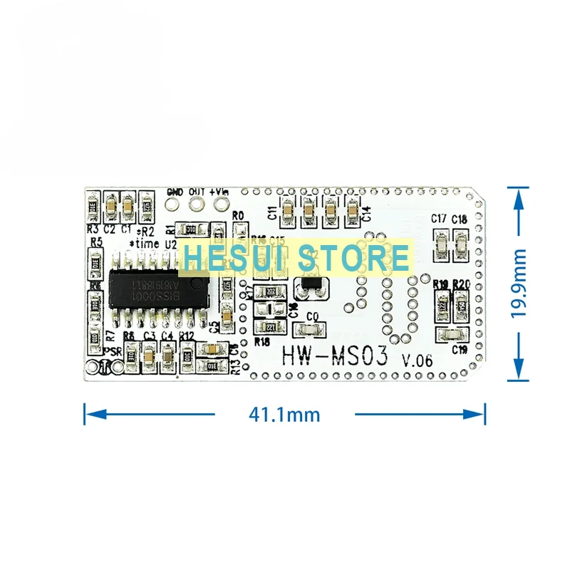 1/5pcs Microwave induction module radar human switch HW-MS03