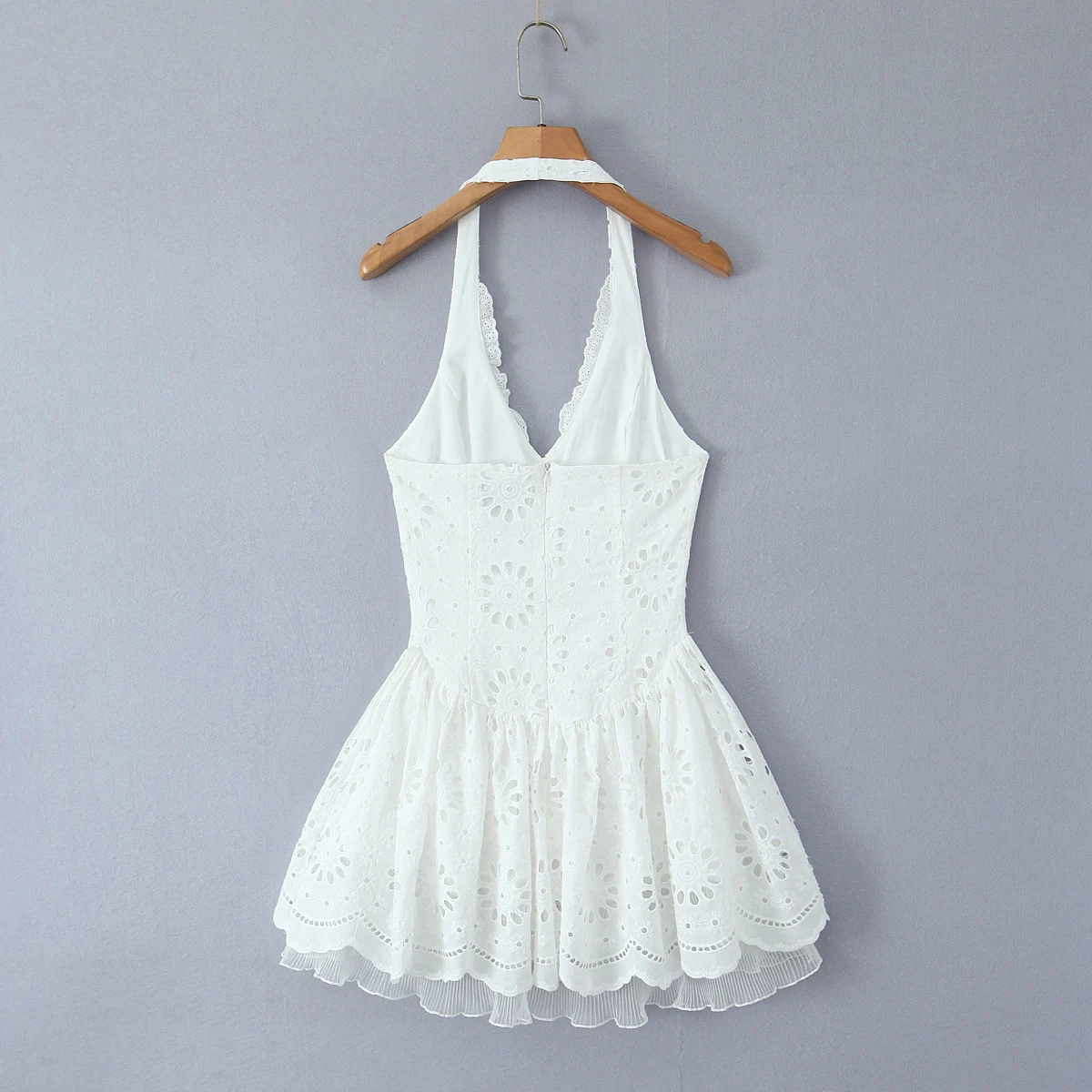 short backless white dress Electra Maxi Dress Red