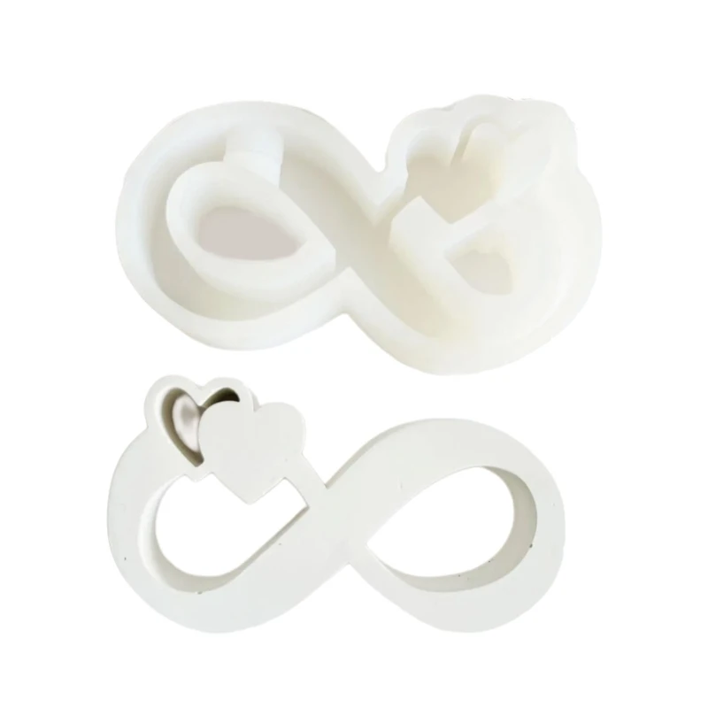 

Love Ribbon Hydroponics Silicone Molds Heart Ribbon Vase Molds Castings Molds Cements Resins Molds Craft Plasters Molds