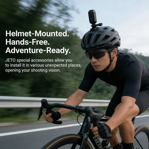 Imagen 2 del producto Cámara de Acción 4K Mini HD WiFi 2.4G, Impermeable, con Clip Magnético, para Pecho, Cuerpo, Motocicleta, POV, Videocámara Portátil para Vlogs