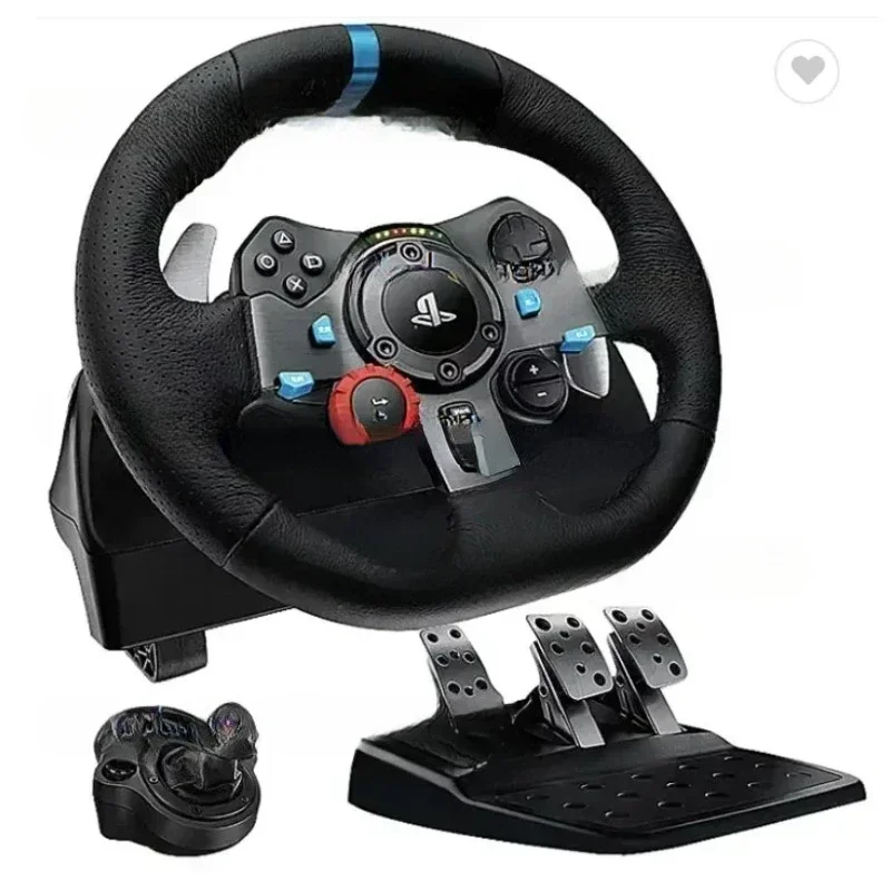 The driving force of the game steering wheel controller G29 is suitable for the Volante of PS5/PS4/PS3 and PC steering wheels