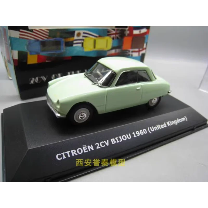 

Литой под давлением IXO масштаб 1/43 Citroen 2CV BIGOU 1960 г. UNITED KINGDOM модель автомобиля из сплава, Коллекционная игрушка, подарок, сувенир, украшение для дисплея