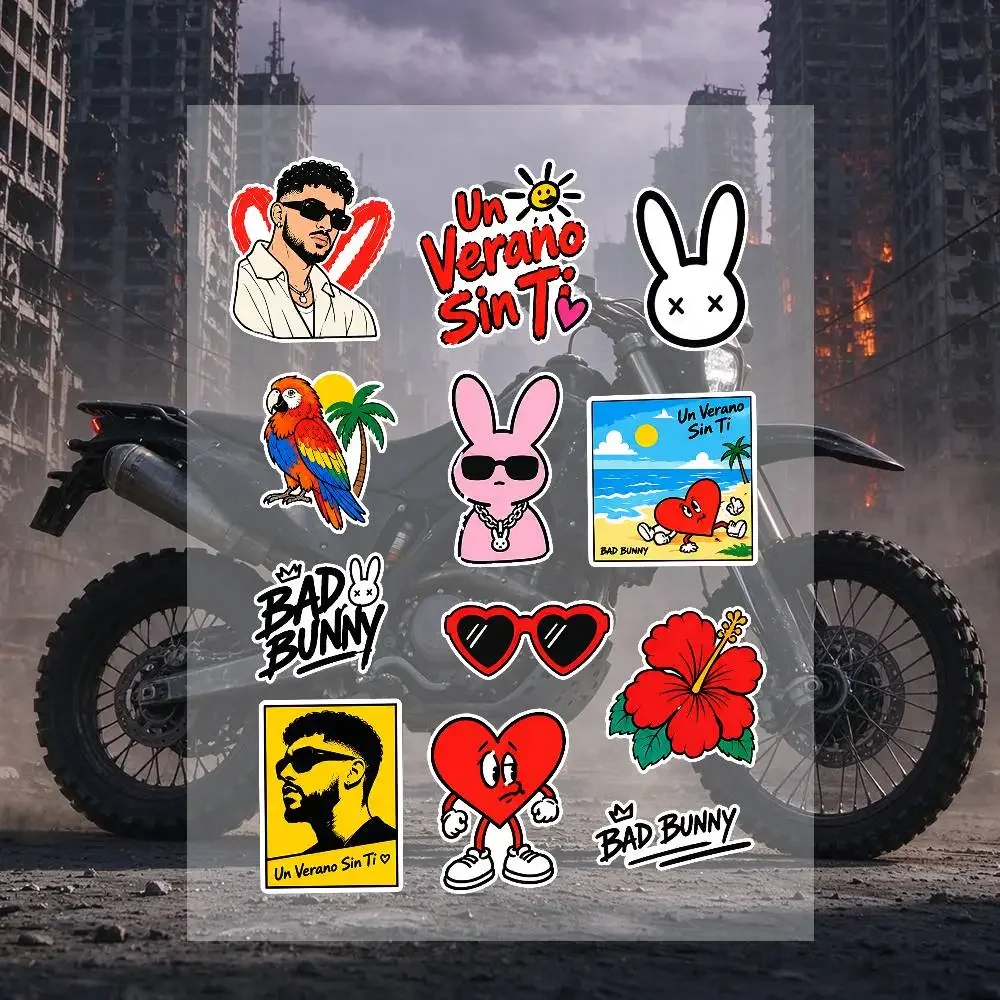 U-Un Verano Sin Ti Stickers Moto Sticker Auto Body Bumper Windows Motorcycle Laptop Walls Vinyl Decal Car Tuning Accessories