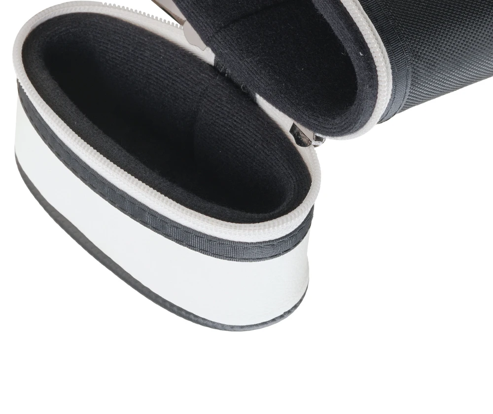 Billardqueue-Etui 2x4 2 Queues 4 Schaftenden Oxford-Stoff PU-Leder Samtfutter Rutschfeste Basis Schultergurt Billard CRICAL – Detail 11