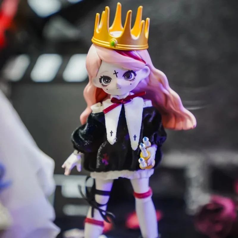 Nyssa 奇妙な悪夢シリーズかわいいアニメアクションフィギュア 1/12 BJD おもちゃブラインドボックスサプライズ人形女の子のためのカスタムギフト