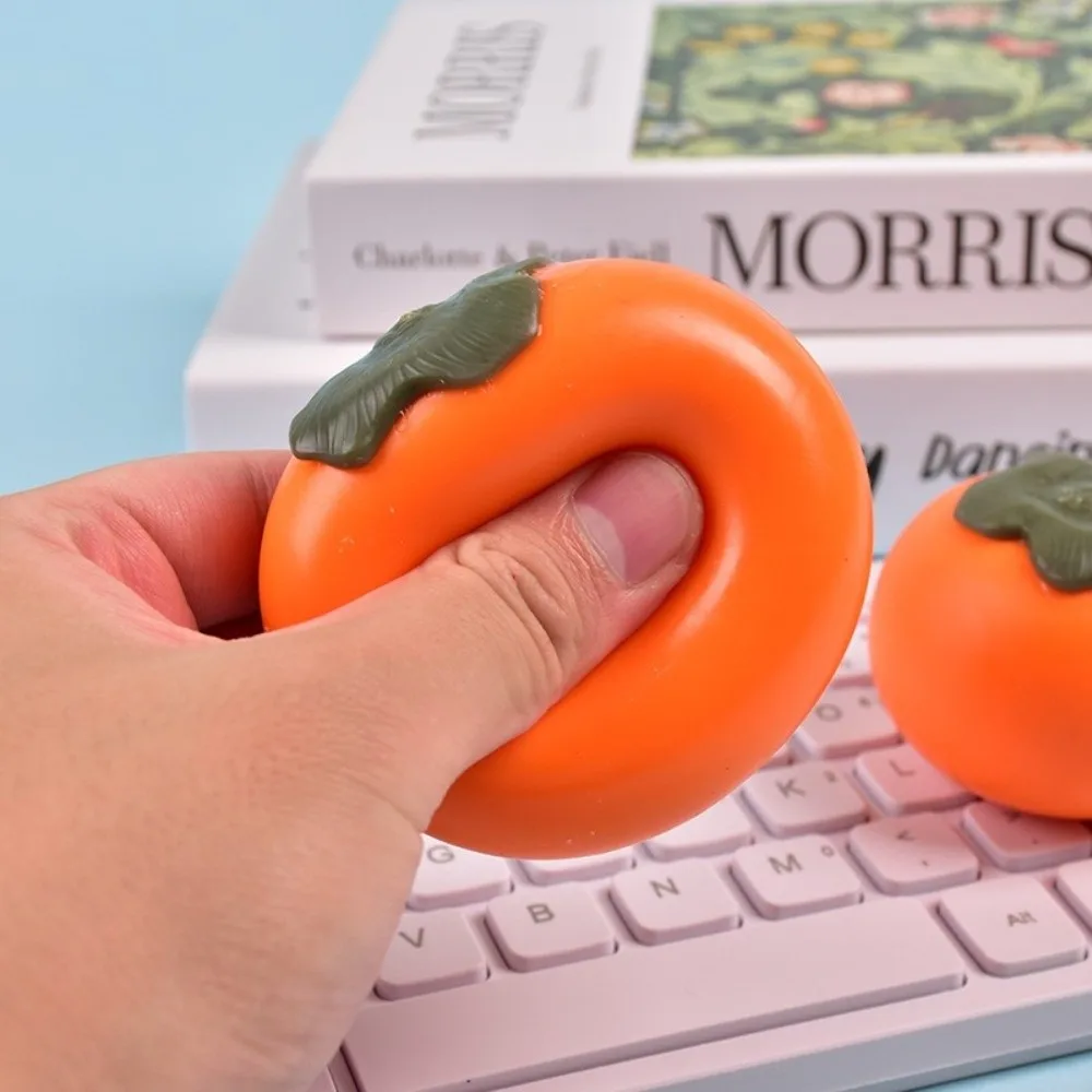Funny Fruit Shape​​ Squeeze Toy Release Emotion Soft & Durable Sensory Squeeze Toy ​​Non-Toxic & Safe​​ Stretchable ​​