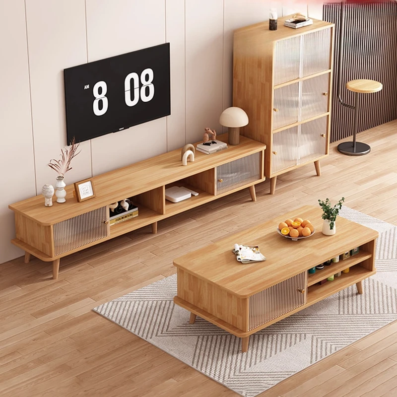 

Storage Living Room Wooden Tv Cabinet Luxury Walnut Comfortable Tv Cabinet Stands Modern Mobili Per La Casa Interior Furniture