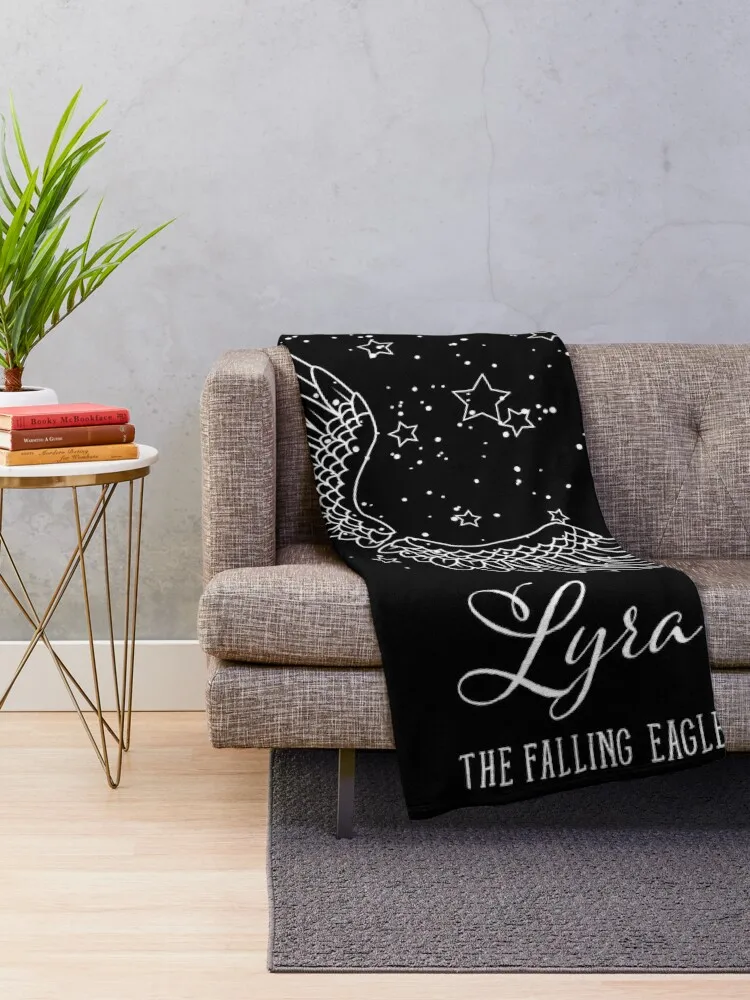 Lyra constellation Astronomy print Constellation art Astronomy gifts Vega star Science Gifts fo her Throw Blanket