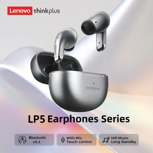 100% Original Lenovo LP5 Pro auriculares inalámbricos Bluetooth 5,4 LP5 auriculares para juegos auriculares deportivos auriculares de baja latencia con micrófono