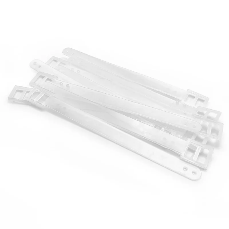 100 szt. PP przywieszka do bagażu pasek etykieta torba torebka przenośne akcesoria podróżne nazwa ID adresowy pasek przywieszki