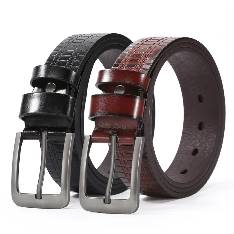 

Famous Brand Luxury Designer Belts for Men Classic TPu Leather Pin Buckle Waist Male Strap Black Belt for Jeans High Quality
