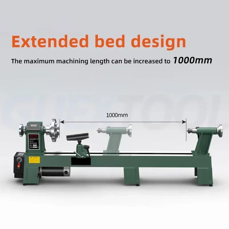 Multifunctional Mini CNC Automatic Woodworking Lathe – DIY Wood Spinning & Buddha Bead Machine
