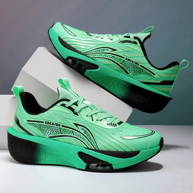 

2025 New Autumn Fashion Mens and Womens Sports Shoes Shock-absorbing Training Running Shoes Lightweight and Soft Walking Shoes