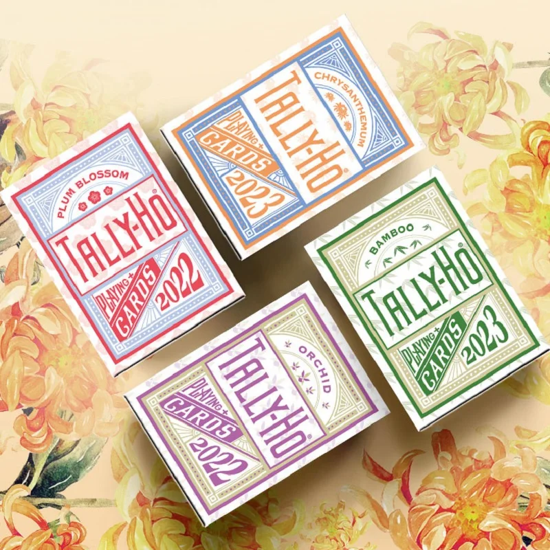 

Tally-Ho Plants Playing Cards Deck Card Games Magic Tricks