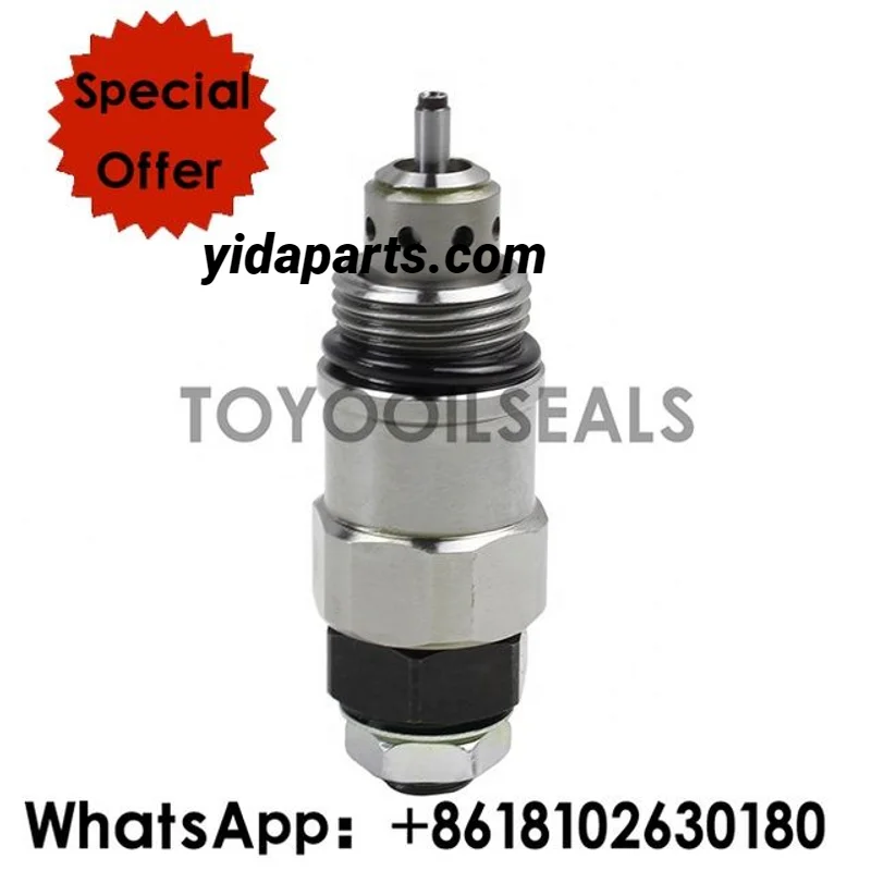 excavator hydraulic parts YC35 main relief valve for Yuchai