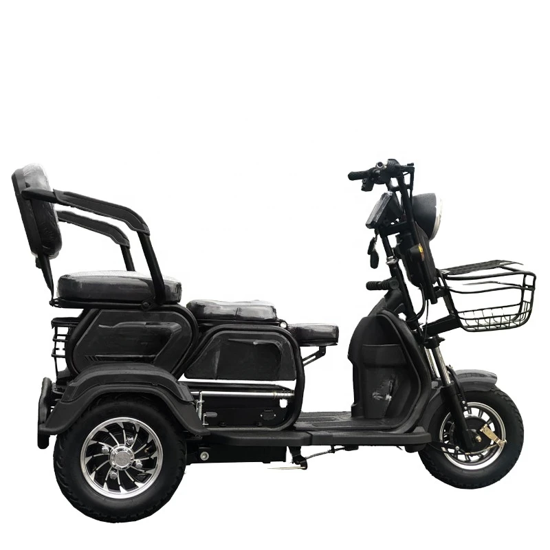 

New Model 2022 Hot Selling Fat Tire Passenger Electric Tricycle For Adults