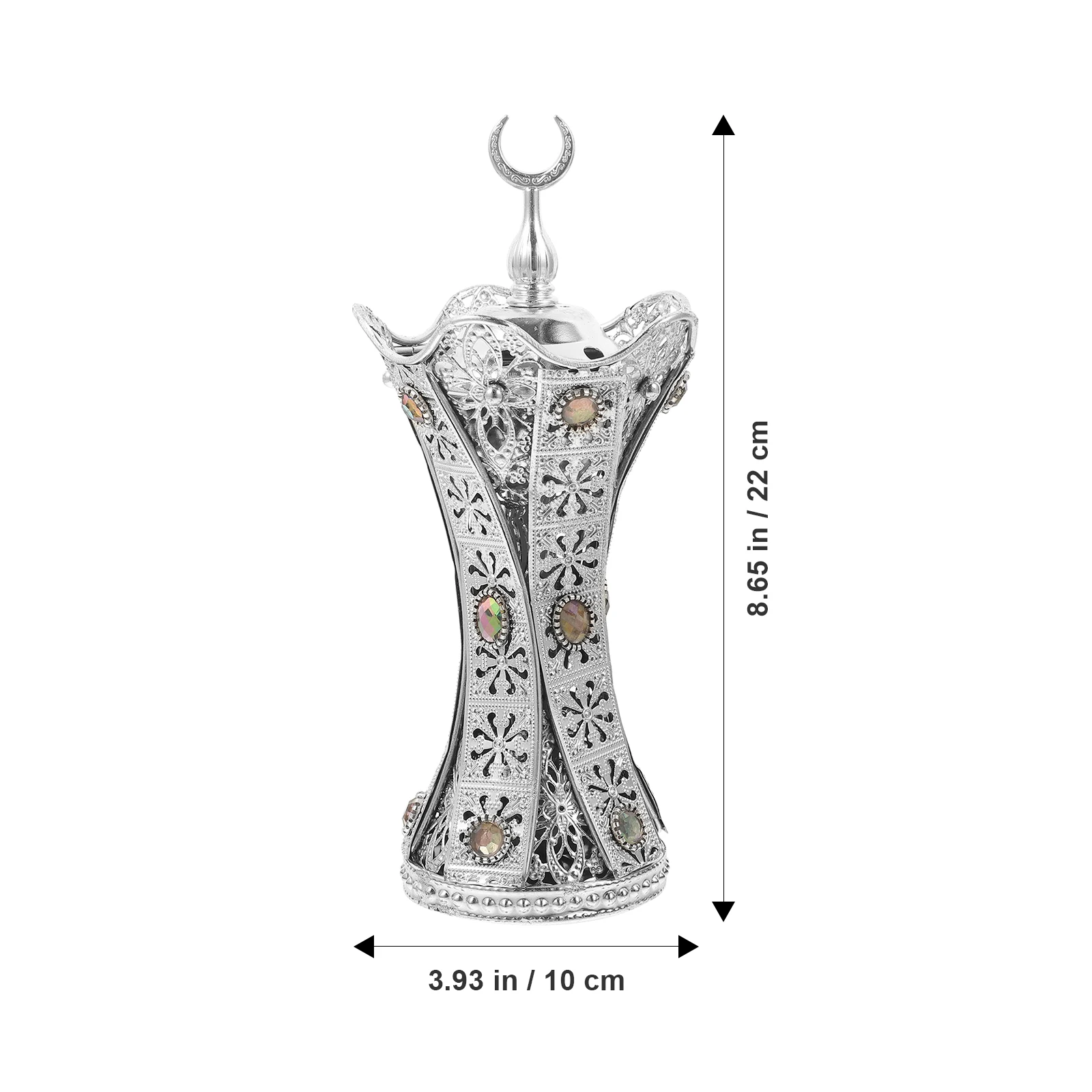 

Plug In Electric Incense Burner Style Aroma Censer Home Decor Purify Air Meditate Relax Retro Metal Desktop Stove