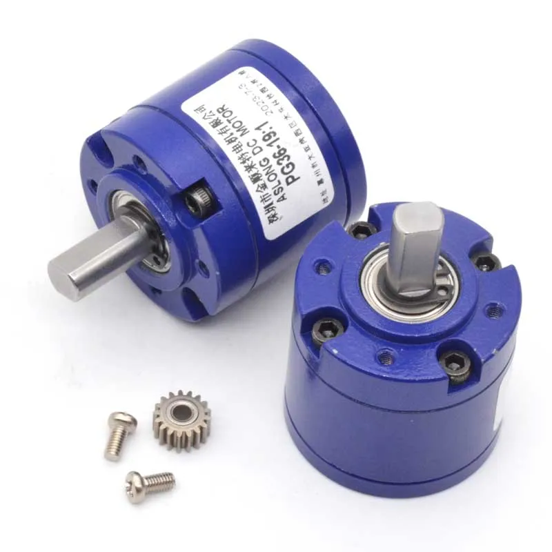 Aslong High precision high torque planetary gearbox electric dc motor  555 545 550 Metal planetary structure speed down reducer