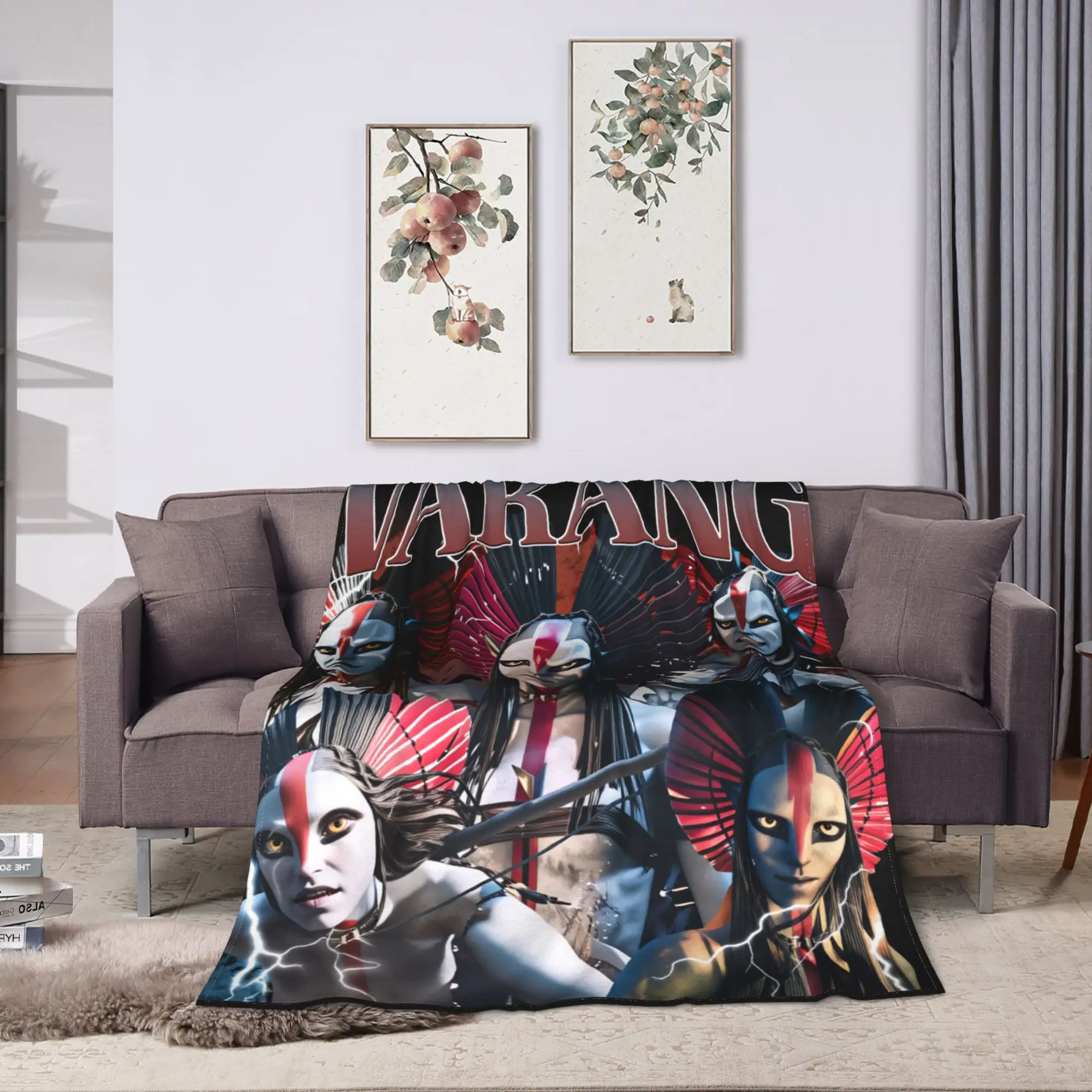 Varang Blanket Avatar Fire and Ash Super Soft Comfortable Plush Throw Blanket For Child Couch Chair Flannel Bedspread Bed Cover