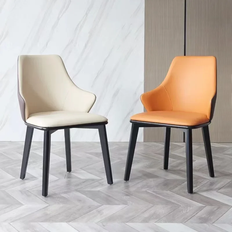 Sillas de comedor para una sola persona, sillón moderno de diseño, de lujo, Estilo Vintage, auxiliar para boda, DC-356 de madera, paquete de 6