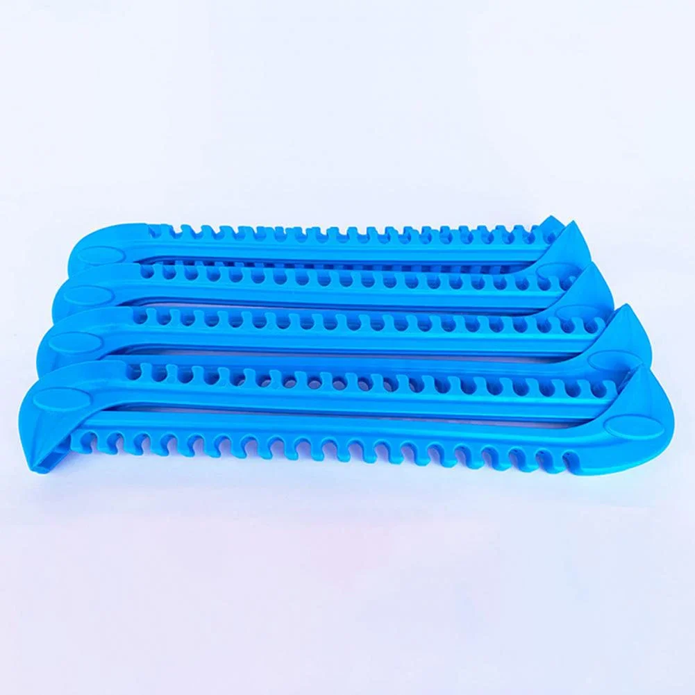 พลาสติกน้ําแข็งใบมีดลื่น Universal Blade เดินครอบคลุมป้องกันท่อระบายน้ํารองเท้าใบมีดสําหรับสเก็ตลีลา