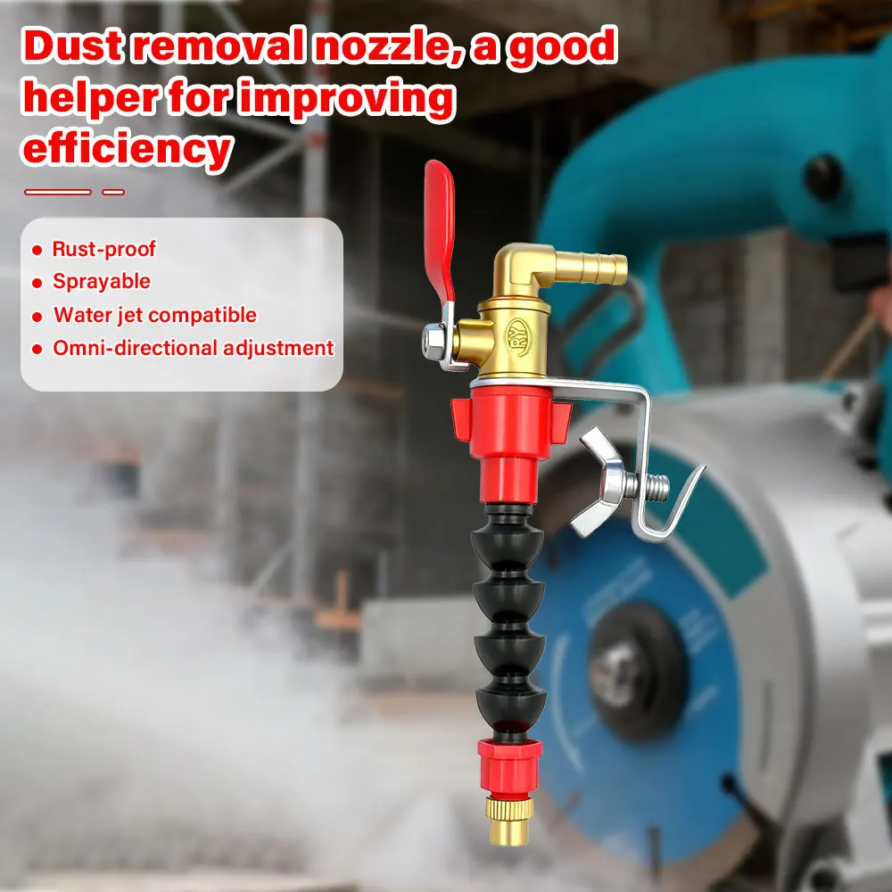 

Professional Water Sprayer System with Coolant Misting Nozzle - Dust Removal System for Marble Brick Tile Cutting Machines
