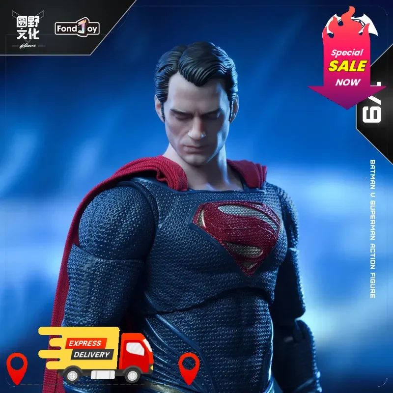 

Fondjoy Official Superman 2.0 Action Figure 1/9 Scale Batman V Superman Dawn Of Justice Movable Collectible Model