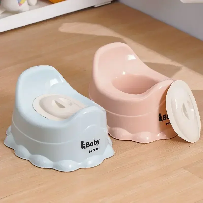 Toilet Seat for Kids Household Thickening Cartoon Children Urinal Design with Cover Portable Potty Urine Bucket Toilet Supplies