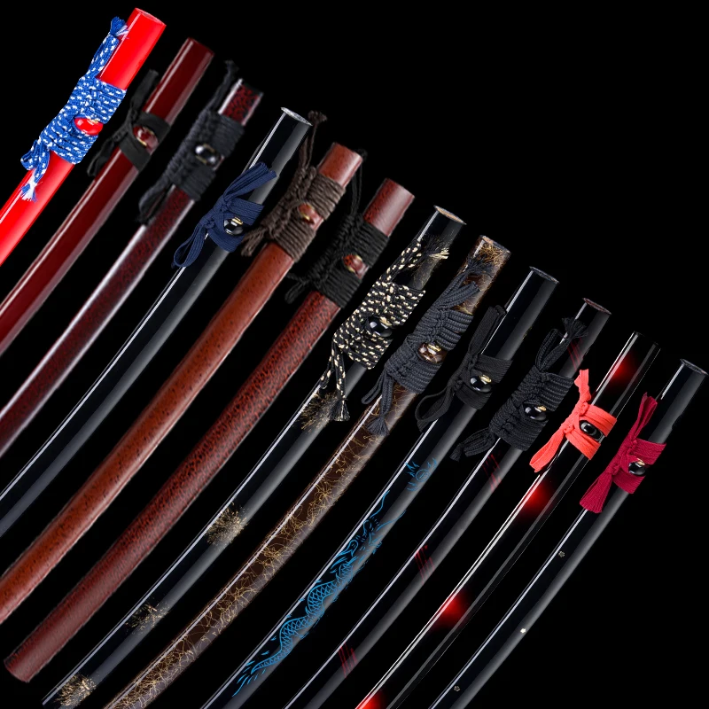 Nice Wooden Sheath,Japanese Katana Saya,Lacquered,Handmade Samurai Sword Scarbbard,