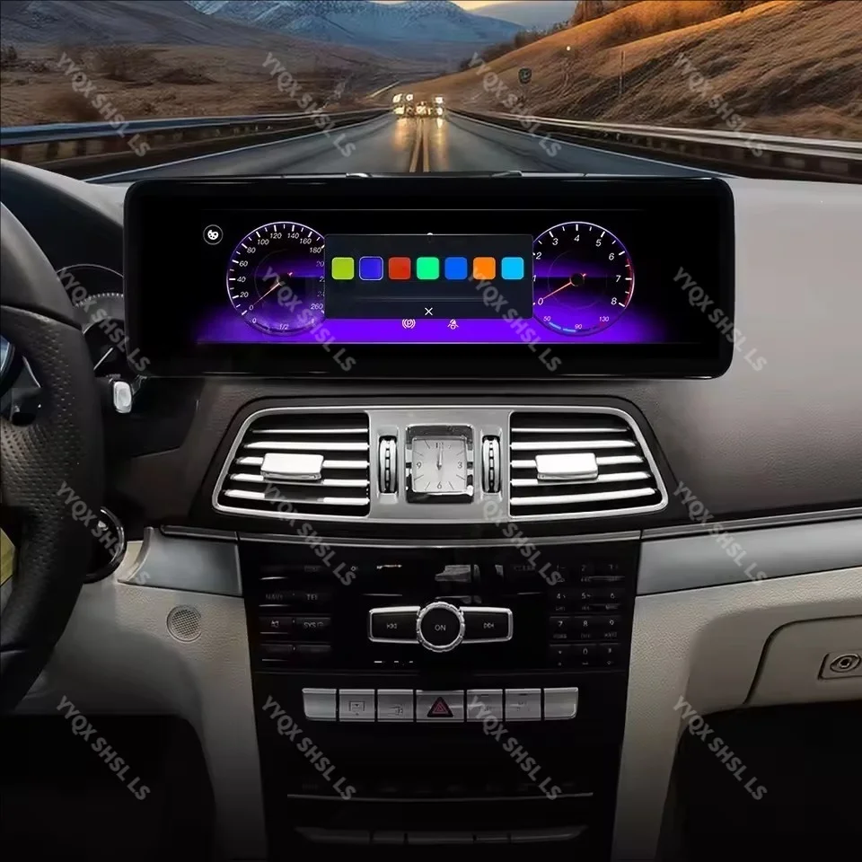QLED Screen 14.9 Inch CarPlay Android For Mercedes Benz E Class 2013-2015 Car Radio Multimedia Player GPS Navi Head Unit