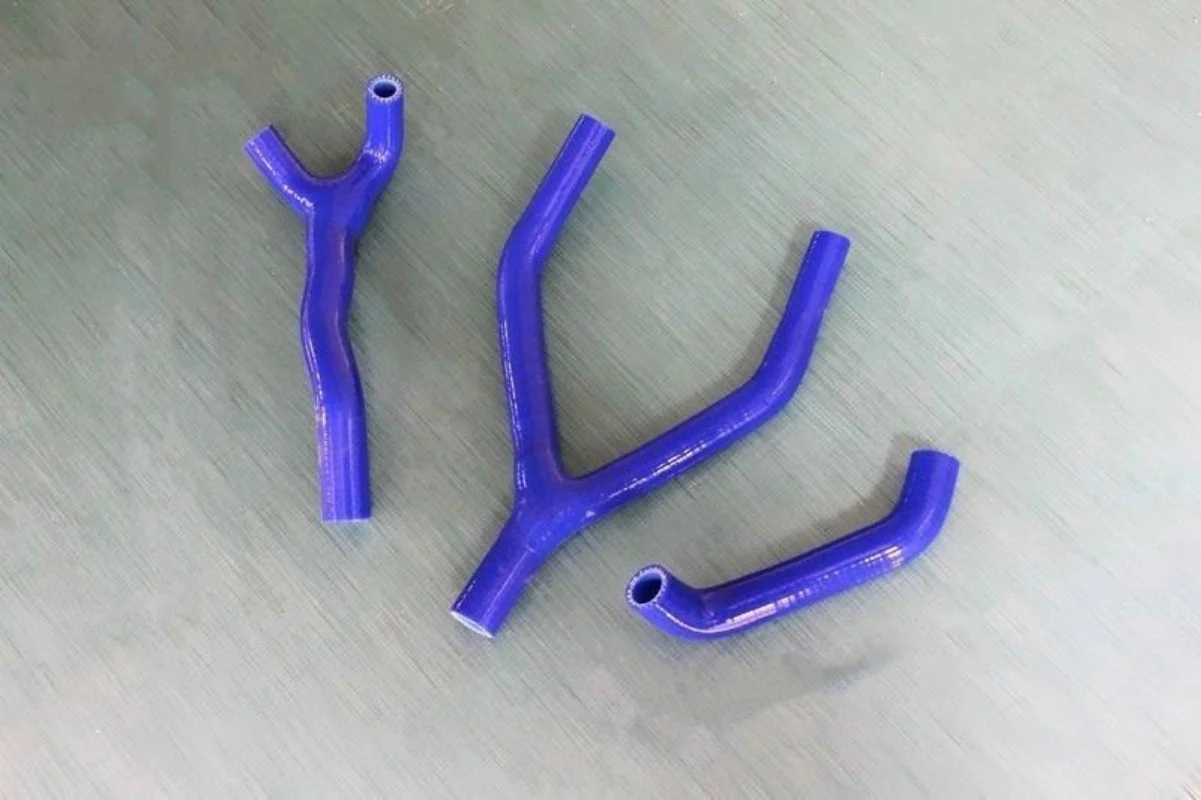 For Yamaha YZ125 1984 1985 YZ 125 Silicone Radiator Hose Pipe Tube Kit