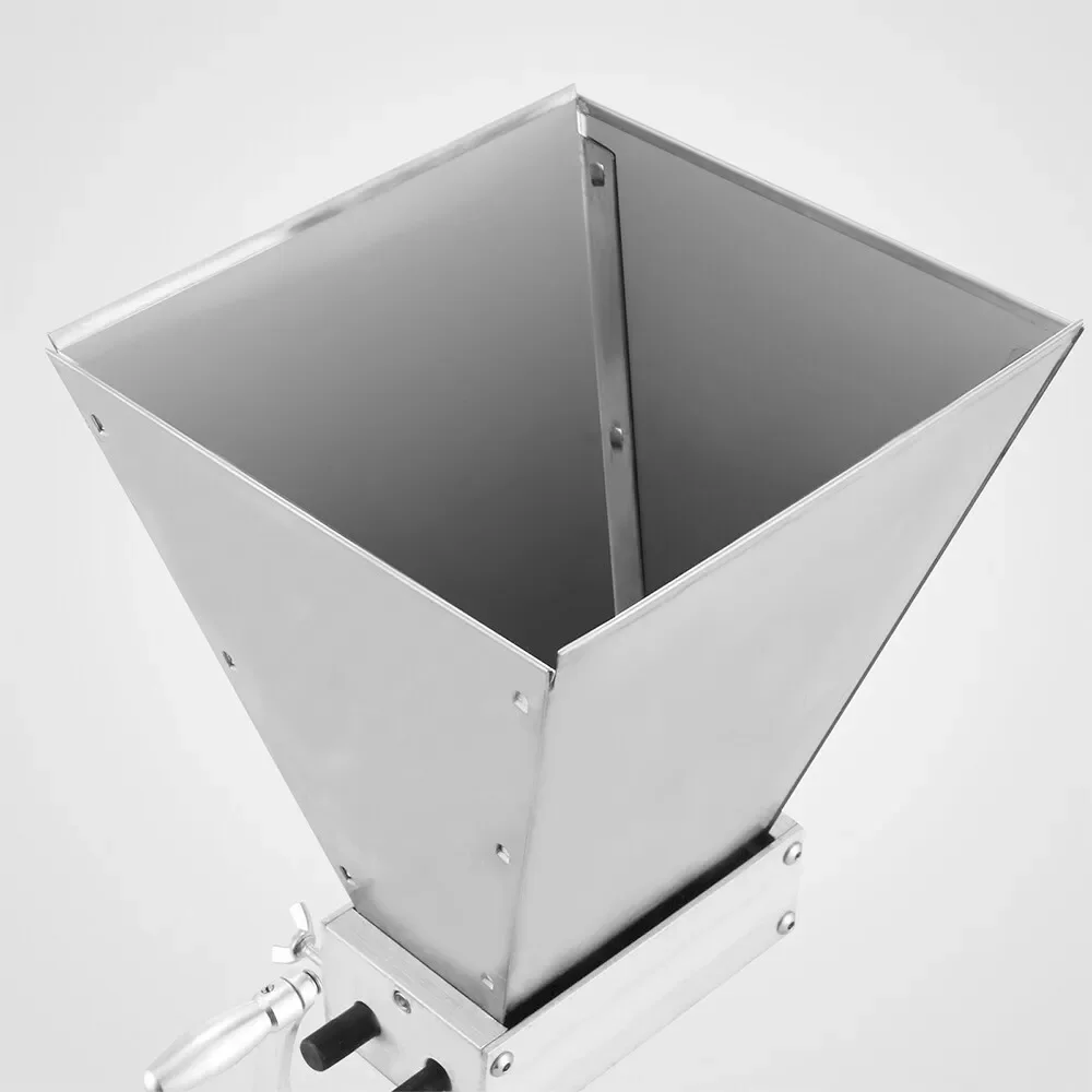 4L 自家製醸造機穀物ミル大麦グラインダーモルトクラッシャー 2 ローラー ホッパー付き