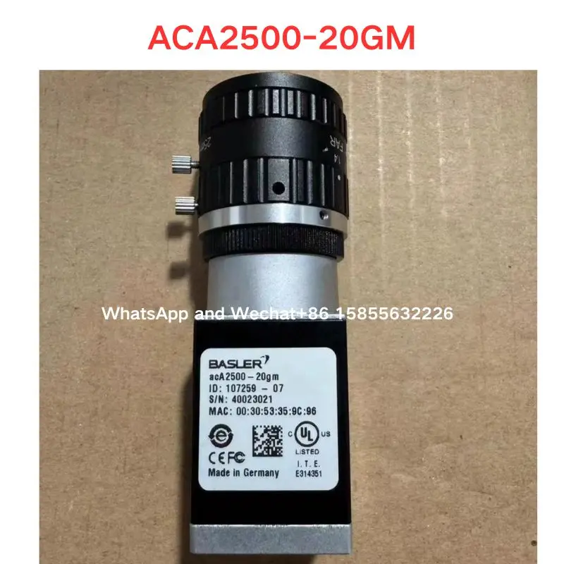 Used ACA2500-20GM Industrial cameras Functional test OK