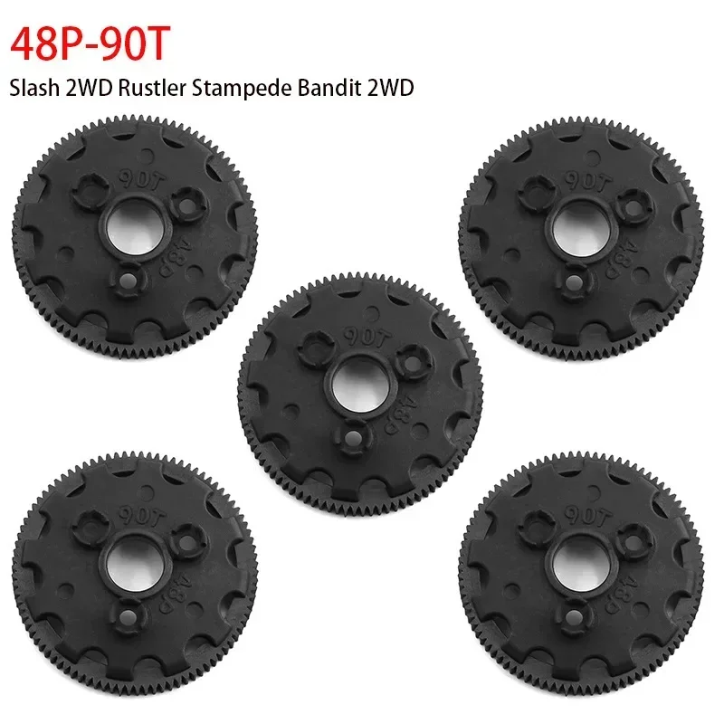 

For TRXS 48P 76T 90T 86T 83T Big Tooth Bandit Rustler Stampede Slash2wd 4676(5 Pcs) Parts