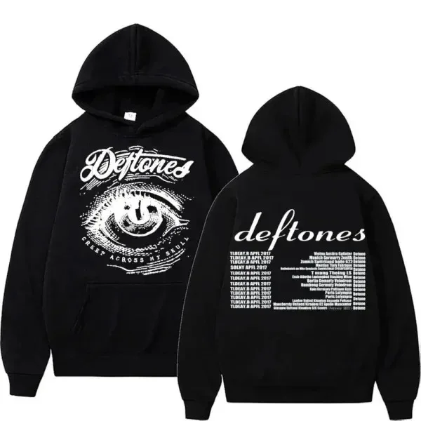 

Альтернативная металлическая группа Subtone Deftones, альбом, толстовки с графическим принтом для мужчин и женщин, уличный пуловер в стиле хип-хоп, свободный свитшот