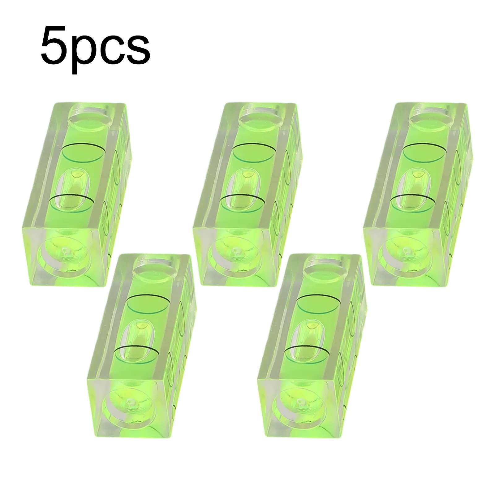 

5/10pcs Mini Spirit Square Bubble Level Protractor Precision Level Cylinder Level Horizontal Bead Level Measuring Tools