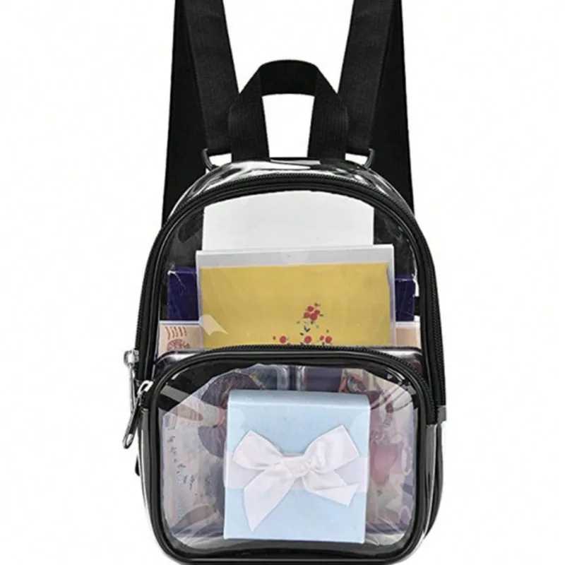 

PVC Transparent Backpack Outdoor Transparent Backpack Kids Backpack for Boy School Bags Class Bag for Girl Designer Bag Рюкзак