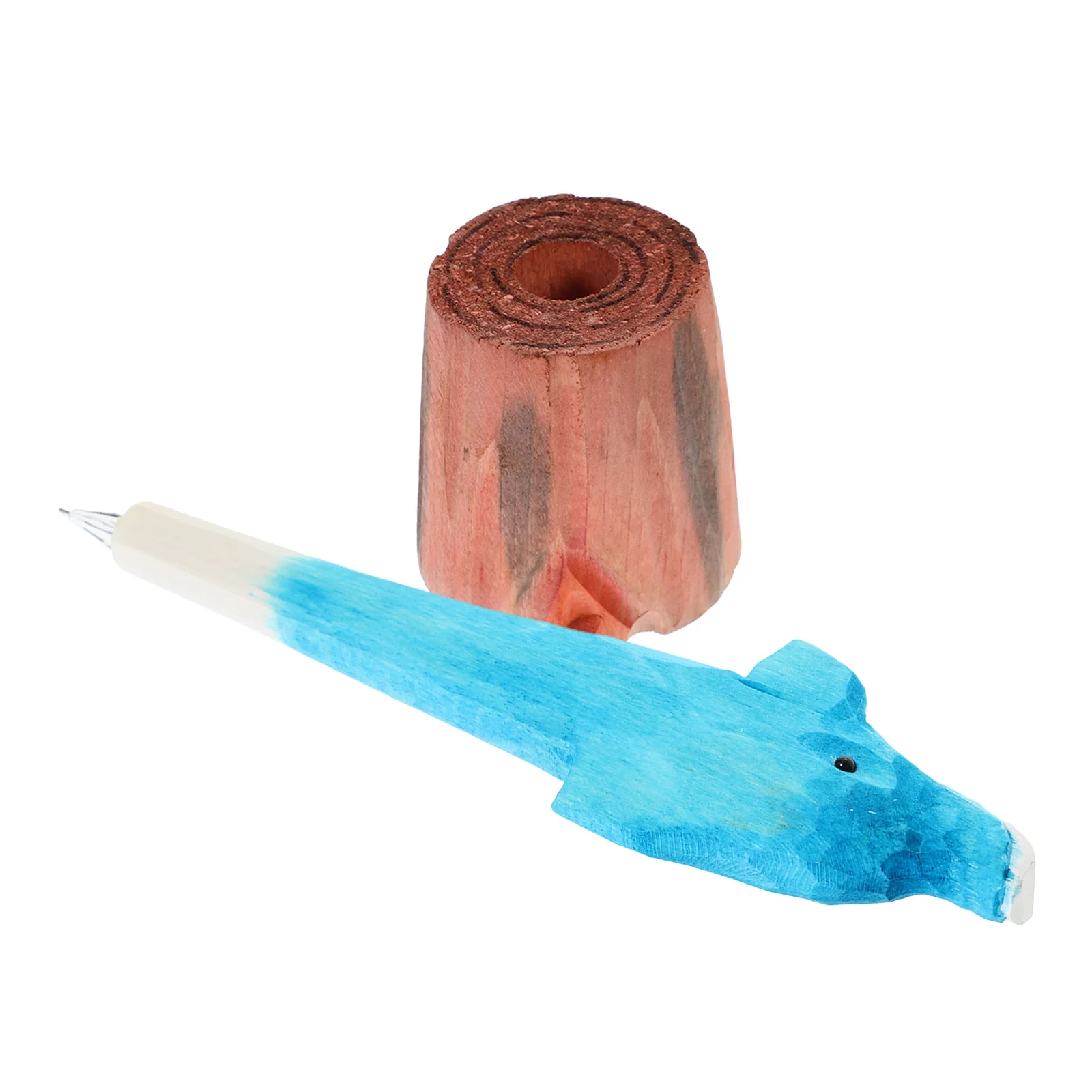 

Wooden Animal Decorative Pens For Kids Kids Stationery Solid Wood School Supplies Jungle Theme Writing Instruments