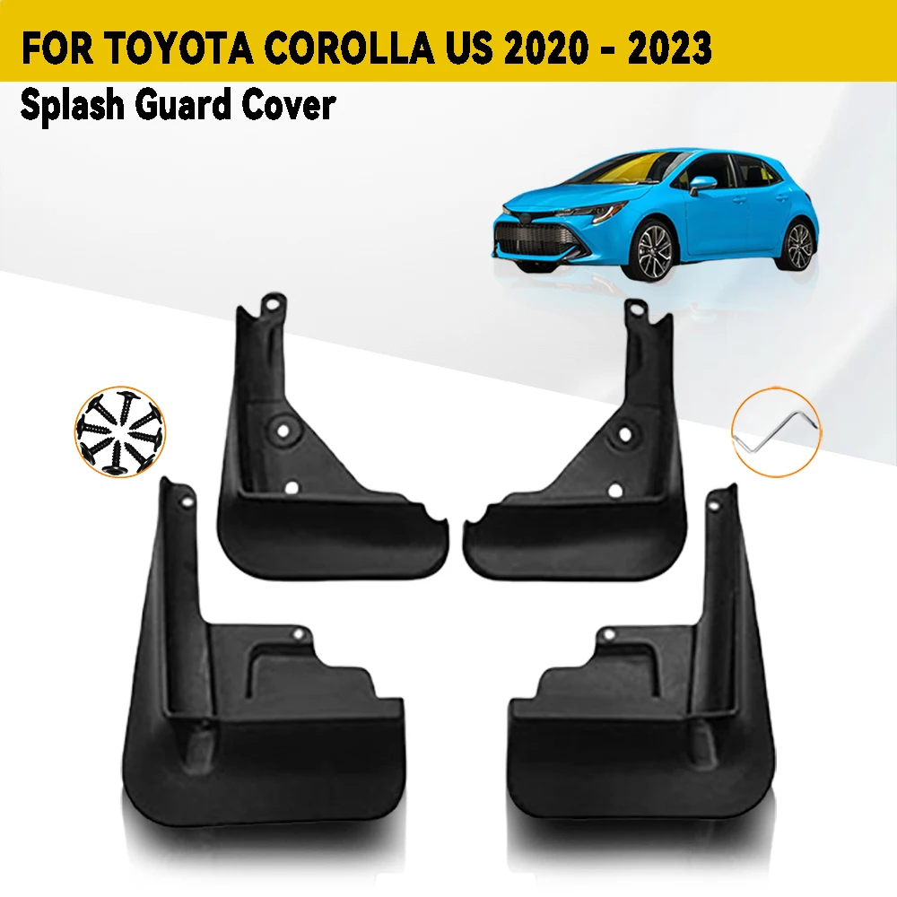 

Автомобильное крыло для Toyota Corolla US 2020 2021 2022 2023, автомобильные брызговики, брызговики, аксессуары для крыльев