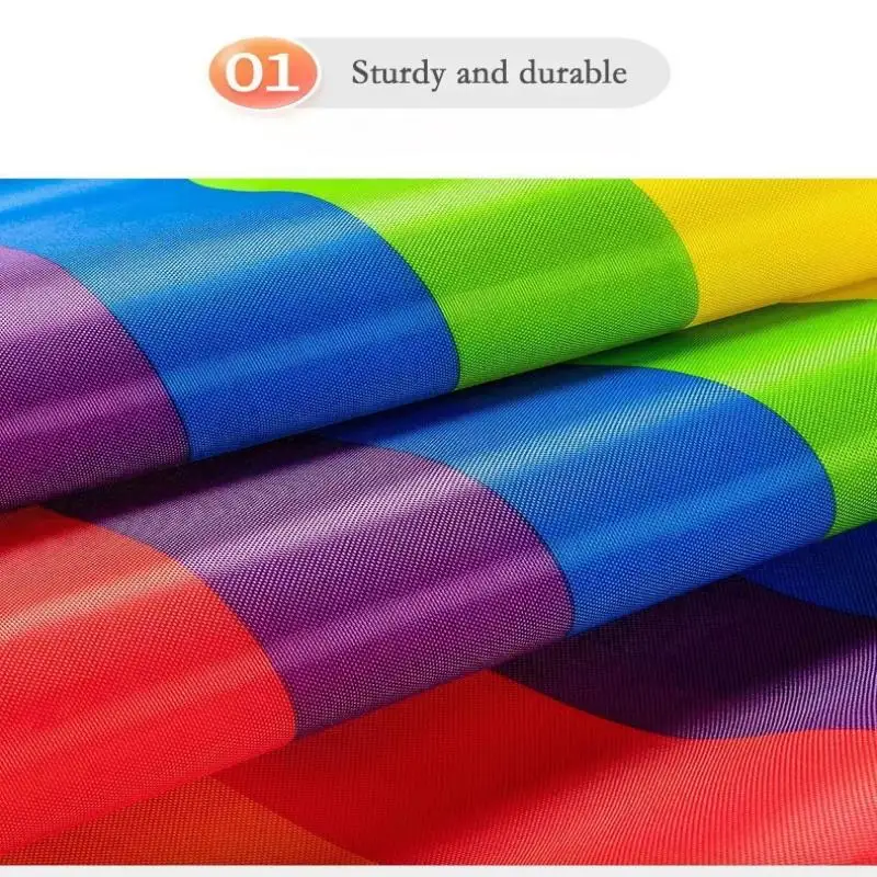 سجادة الجري أكسفورد القماش فريق بناء النشاط متعدد الأشخاص لعبة التعاون الشباب والكبار لعبة في الهواء الطلق لعبة رياضية للأطفال