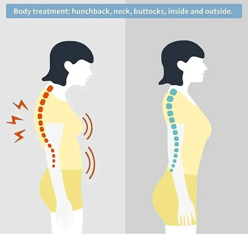 أداة تعديل العلاج بتقويم العمود الفقري اليدوية تفعيل العلاج بتقويم العمود الفقري بندقية الصحة مدلك الأطراف تصحيح المفاصل تدليك التمريض #5