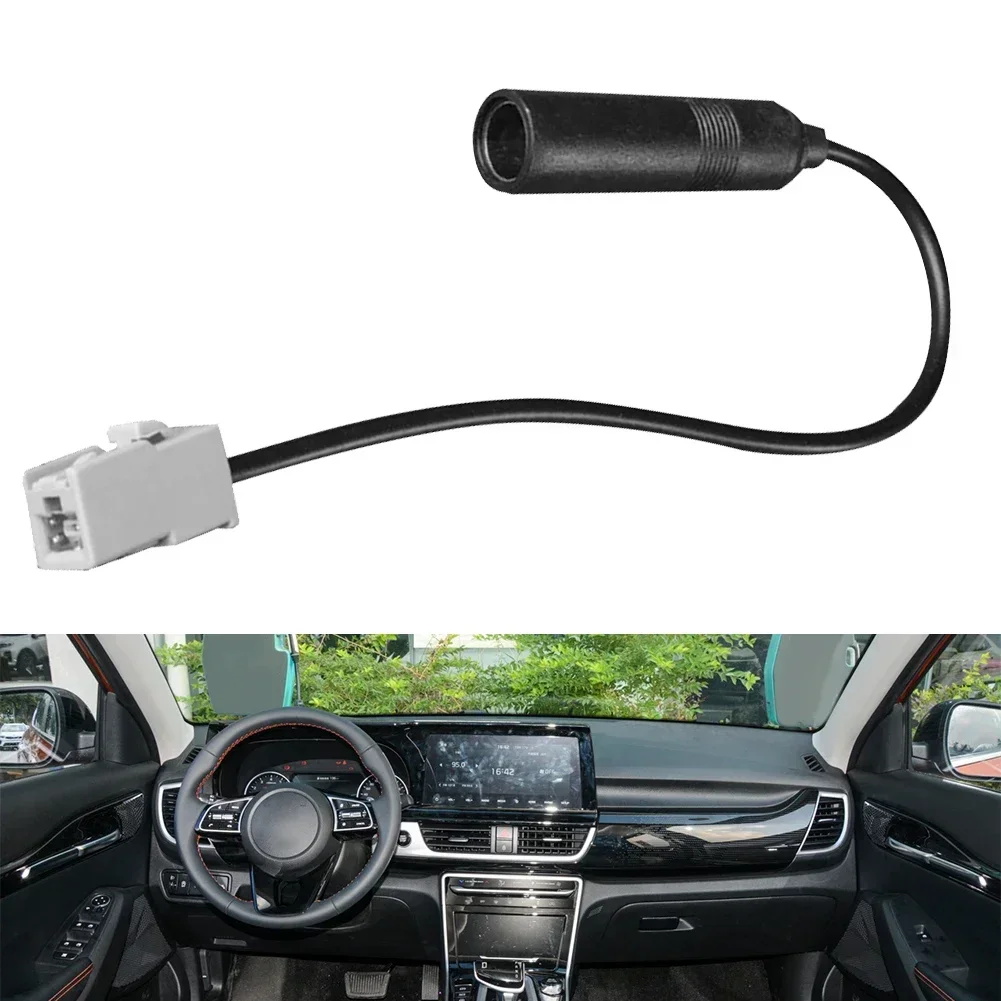 Car Radio Audio Antenna Cable For Hyundai 2009-2011 For Kia 2007 After Sportage Female Connector Antenna Adapter