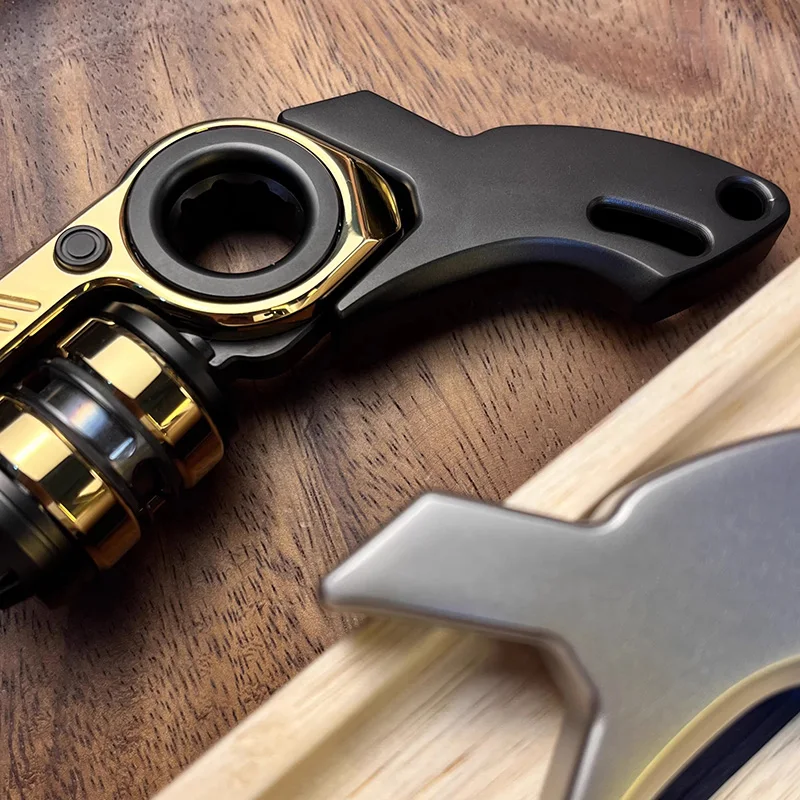 GoBiggeR Sinian Push Slider Stainless Steel Handle Parts EDC Slider Fidget Toy Fidget Spinner Handle Accessories