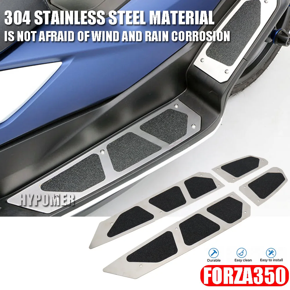 

For Honda NSS 350 300 Motorcycle Accessories Footrest Foot Pads Pedal Plate Pedals 2018 2019 2020 2021 2022